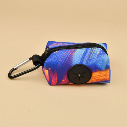 Cute Pet Poop Bag Holder Dispenser – Attach to Any Dog Leash, Valentine's Day Design (Bags Not Included)