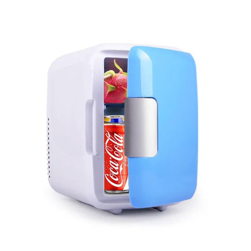 Car & Home Mini Beauty Refrigerator – Dual-Purpose Cosmetic Makeup Mask Fridge