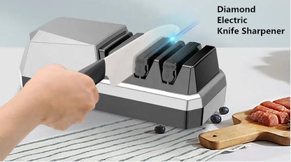 Multi functional handheld anti slip handle kitchen knife, household quick sharpening kitchen tool grinder kitchen gadgets