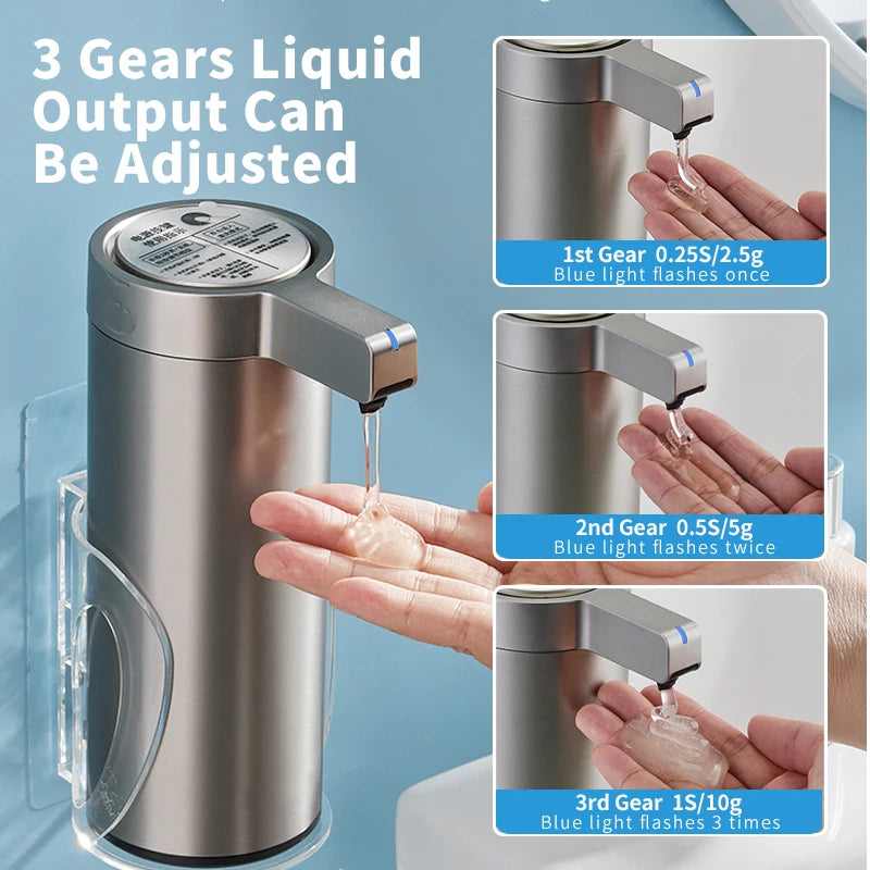 Automatic Touchless Soap Dispenser – Smart Sensor Kitchen & Bathroom Soap Machine, 304 Stainless Steel