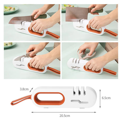 Xiaomi 4-in-1 Professional Knife Sharpener – Multi-Purpose Whetstone & Scissors Grinding Tool with Drill Machine