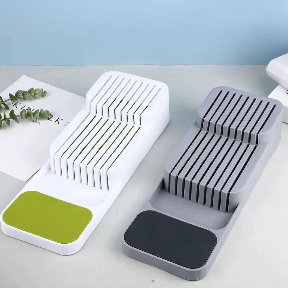 Practical Drawer Organizer Knives Separation Finishing Storage Box Knife Organizer Kitchen Accessories High Quality