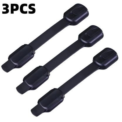 Baby Safety Cabinet Locks – Adhesive Drawer & Door Latches, Child Safety Straps for Home