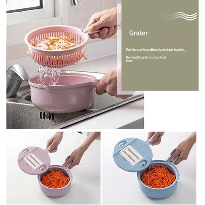 Kitchen Slicer And Chopper Ten In One Set Potato Slice And Slicing Multi-function Slicer Kitchen Appliances Kitchen Utensils