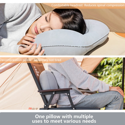 Inflatable Pillow – Portable Ultralight Air Sleeping Pillow for Travel, Hiking & Neck Support