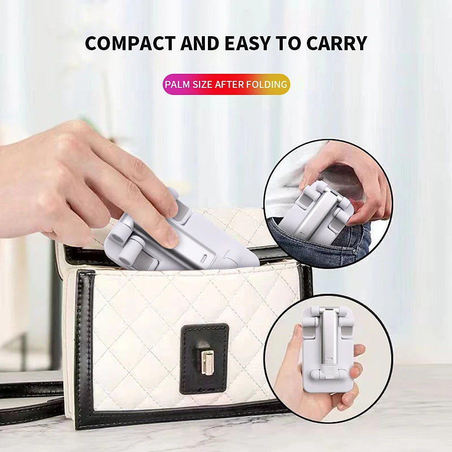 Adjustable Desktop Phone & Tablet Holder – Flexible Lazy Stand Mount for iPhone 17/16/15/14, Samsung & Xiaomi