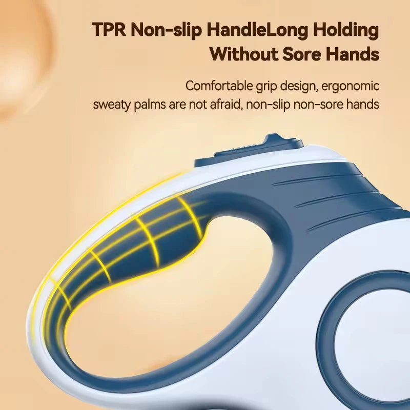 Automatic Retractable Dog Leash – Extendable Rope for Walking, Hiking & Outdoor Travel, Small Dogs & Cats