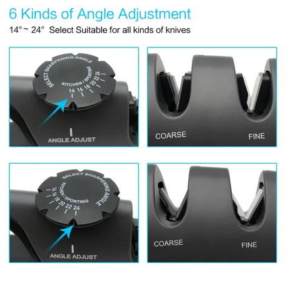 Kitchen Sharpener Multi functional Sharpening System Adjustable Angle Room Special Cooking Utensils kitchen gadgets