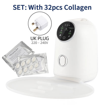 DIY Facial Mask Maker Machine – Automatic Home Spa Mask Making with Fruit, Vegetable & Milk