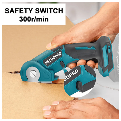 Cordless Carpet Scissors Handheld Multi Functional Pruner Round Knife Cutting Cloth Scissors For Makita 18V Battery(No Battery)