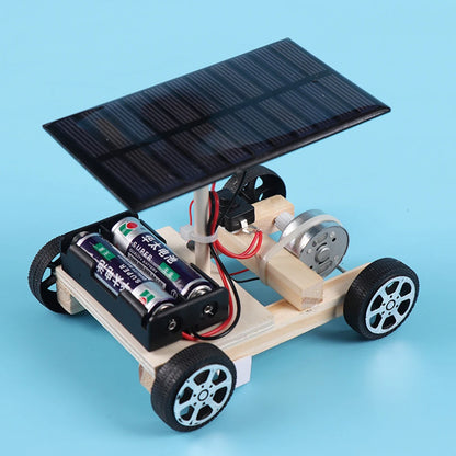 DIY Solar Car Kit – Creative STEM Toy for Kids’ Motor Skills & Active Thinking