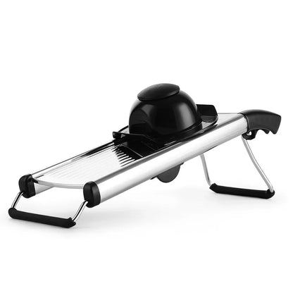 Kitchen Slicer Adjustable Stainless Steel Food Fruit Vegetable Tools Potato Onion Slicer French Fry Cutter, Slicer Julienne