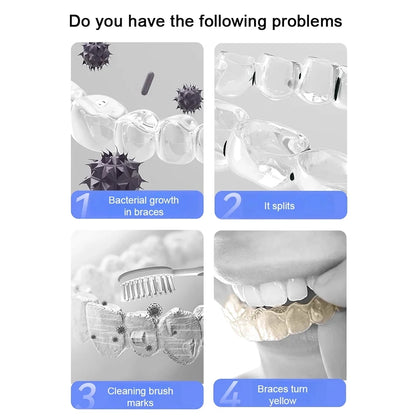 Ultrasonic Cleaner 50kHz – High-Frequency Cleaning Machine for Jewelry & Teeth Braces