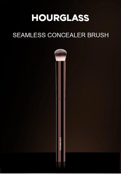 Hourglass Makeup Brush- No.19 Vanish Seamless Finish Concealer Brush Soft Fiber Hair Fashion Design Single Face Brush