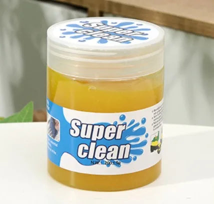 Magic Cleaning Slime Gel for Car Vents & Keyboards | Reusable Auto Interior & Computer Dust Remover - Reaches Every Crevice
