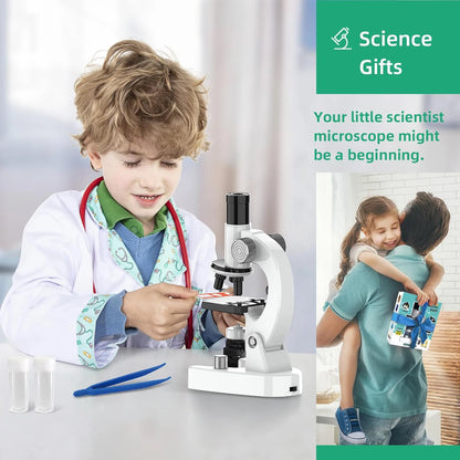 4800x HD Kids Microscope – Digital Science & Biology Learning Microscope for Elementary School