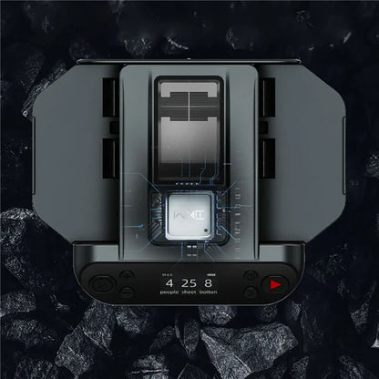 Fully Automatic Card Shuffler Poker Playing Cards Dispenser OLED LCD Display Electric Card Shuffling Dealing Machine