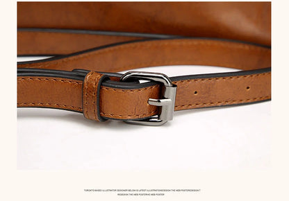 Vintage Oil Wax Leather Shoulder Bag for Women – High-Quality Designer Handbag Tote & Crossbody Satchel