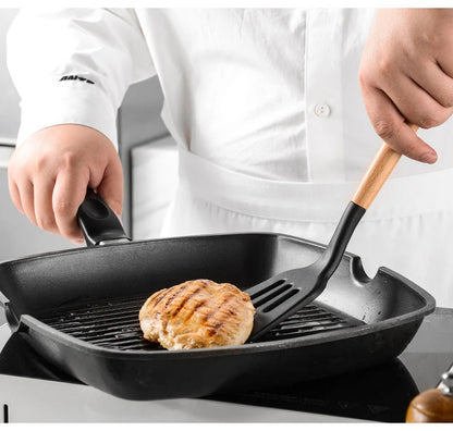 Silicone Kitchen Utensil Set BPA Free Kitchen Cooking Baking Tools Set Kitchen Accessories Gadgets Kitchenware With Container N.