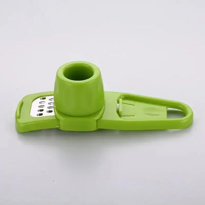 Mini Garlic Grinder – Manual Garlic Press & Mash Tool, Creative Green Kitchen Gadget