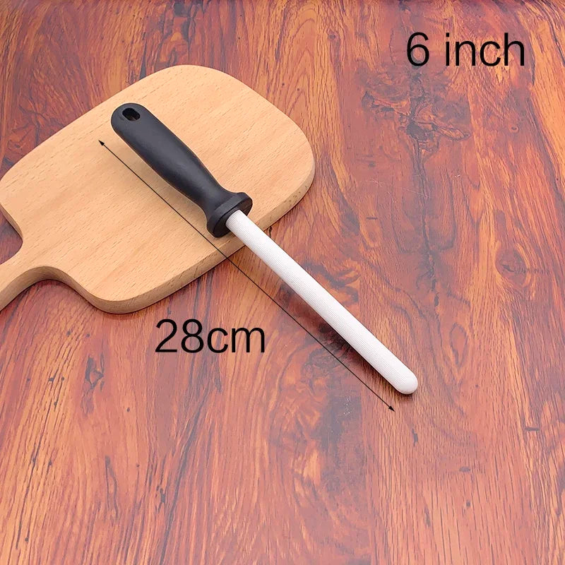 Kitchen sharpener ceramic sharpener with knife sharpener ABS handle for chef's steel knife ceramic musat  musat Sharpen