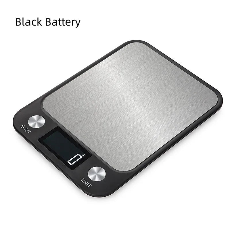 Kitchen Scale 5/10/15Kg Weighing Food Coffee Balance Digital Scales Stainless Steel Design Cooking and Baking Measuring Tools