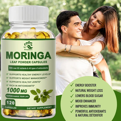 Moringa Oil Promotes Metabolism Supports Weight Loss, Repairs Damaged Cells, Alleviates Iflammation Cardiovascular Health