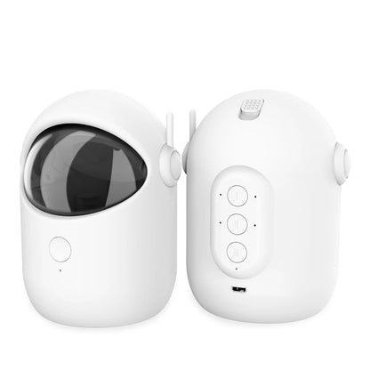 Automatic Laser Cat Toy – Rechargeable Interactive Pet Teaser with Auto-Rotation & Fast/Slow Modes