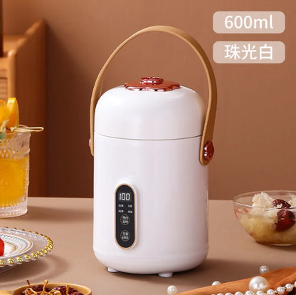 Portable Electric Hot Water Cup & Mini Rice Cooker – Fast Heating Stew Pot for Soup, Porridge & Travel Cooking