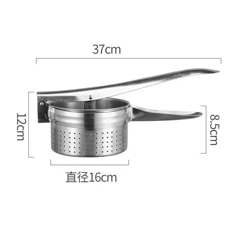Stainless steel kitchen water squeezer, hand pressure dehydrator, juice squeezer, mud squeezer, kitchen tool