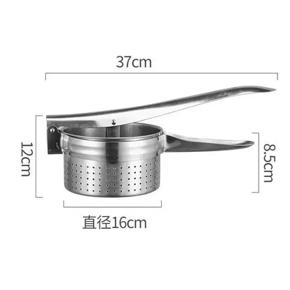 Stainless steel kitchen water squeezer, hand pressure dehydrator, juice squeezer, mud squeezer, kitchen tool