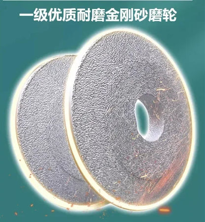 Multi functional handheld anti slip handle kitchen knife, household quick sharpening kitchen tool grinder kitchen gadgets