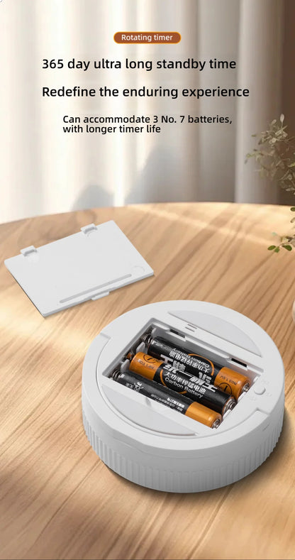 Kitchen magnetic timer rotating type Timer Timer Reminder Kitchen Barware Houseware Self-discipline learning countdown