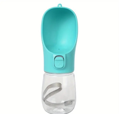 Portable Dog & Cat Water Bottle with Food Container – Leak-Proof Pet Water Dispenser for Outdoor Travel