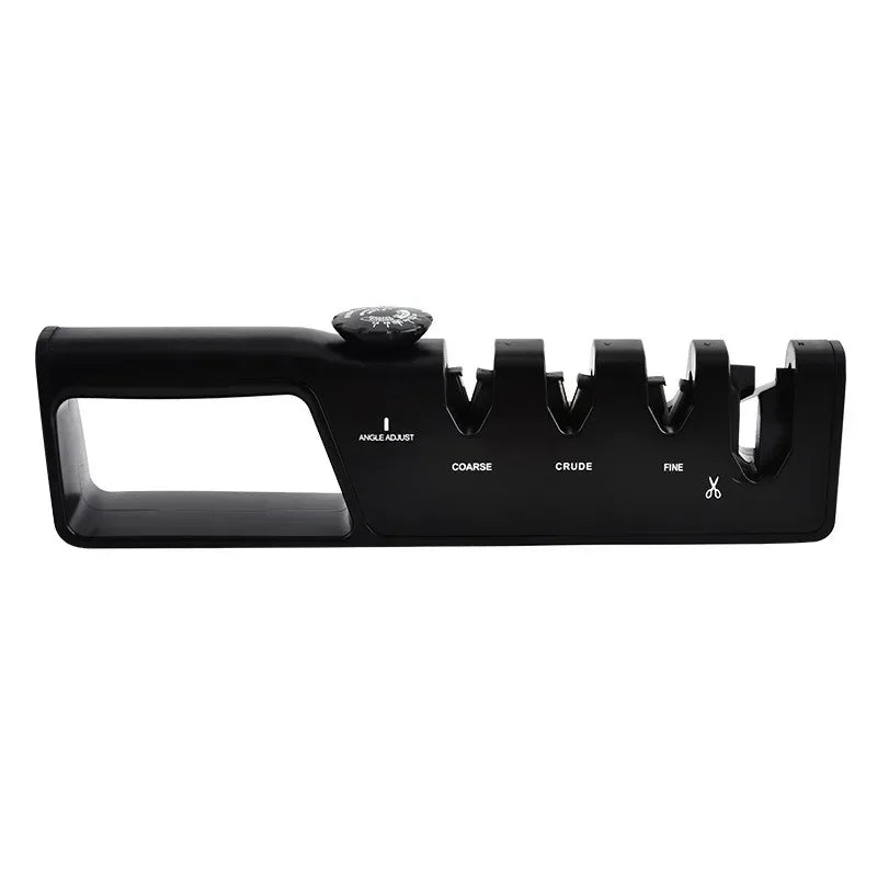 Kitchen Knife Sharpener 4-in-1 Angle Adjustable for Home Precision Scissors Professional Knives and Whetstone Sharpener Tools