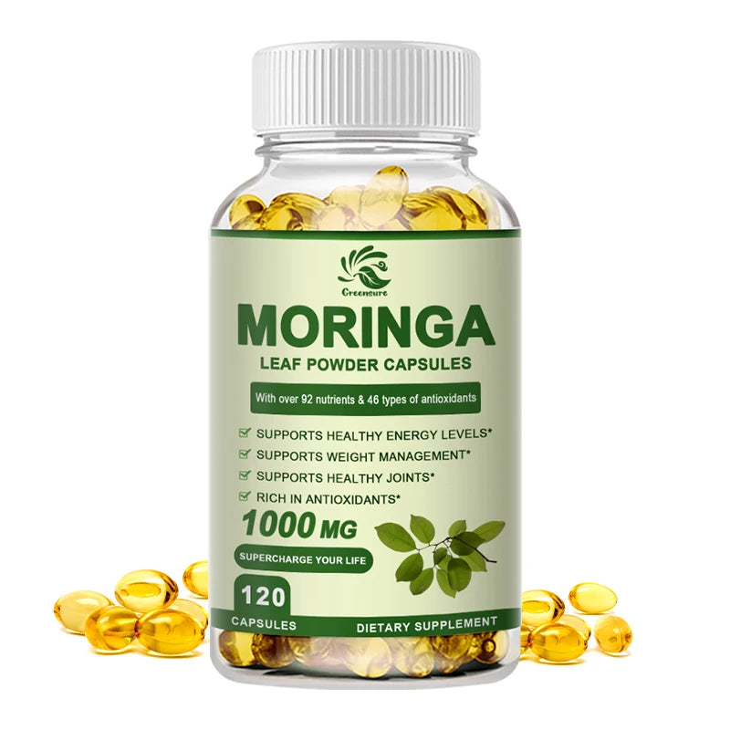 Moringa Oil Promotes Metabolism Supports Weight Loss, Repairs Damaged Cells, Alleviates Iflammation Cardiovascular Health