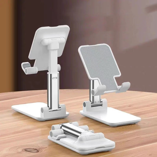Adjustable Desktop Phone & Tablet Holder – Flexible Lazy Stand Mount for iPhone 17/16/15/14, Samsung & Xiaomi