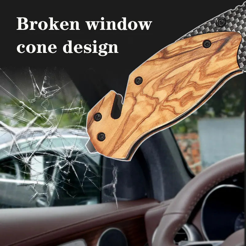 Multifunctional Folding Pocket Knife – High-Hardness Blade, Portable Outdoor & Camping Tool