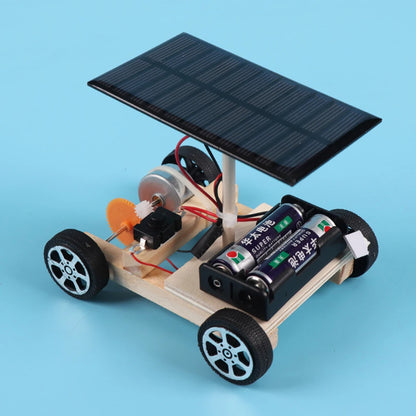 DIY Solar Car Kit – Creative STEM Toy for Kids’ Motor Skills & Active Thinking