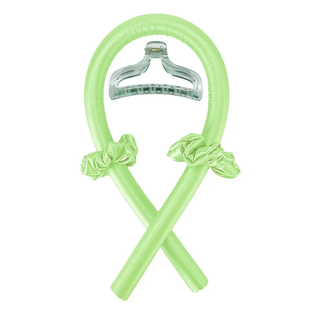 Heatless Curling Rod Headband No Heat Silk Curls Ribbon Hair Rollers Sleeping Soft Headband Lazy Hair Curlers Hair