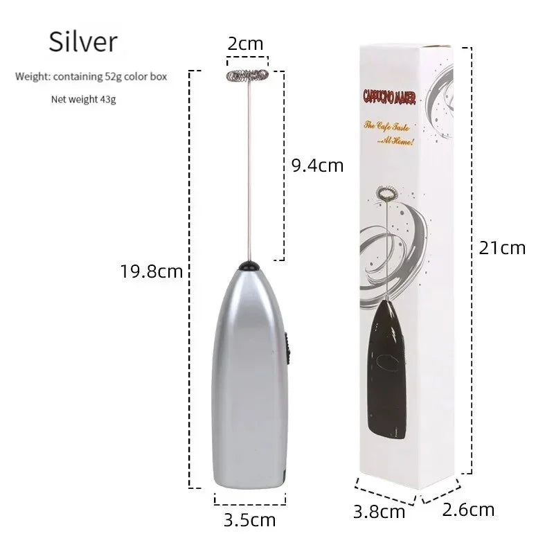 Mini Electric Handheld Whisk – Household Mixer for Beating Eggs, Whipping Cream & Baking