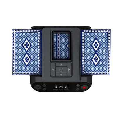 Fully Automatic Card Shuffler Poker Playing Cards Dispenser OLED LCD Display Electric Card Shuffling Dealing Machine