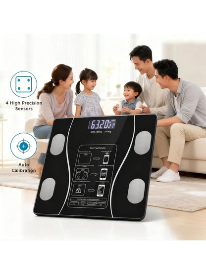 USB Intelligent Precise Body Fat Scale Small Electronic Weighing Scale Home Digital Scale Accurate Body Weight Fat Measurement
