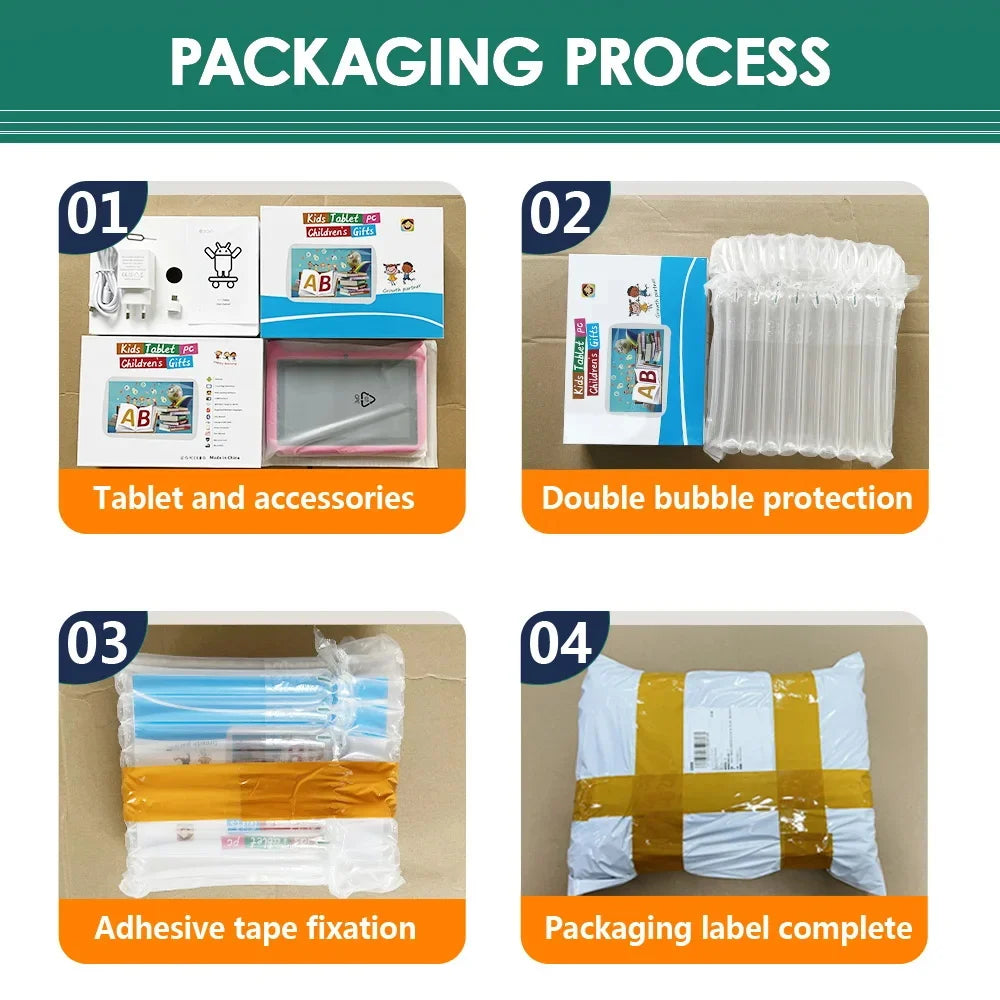 7-Inch Kids Tablet PC – Android 13, Quad-Core, 4GB RAM, 64GB Storage Educational Tablet