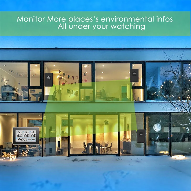 Fast Delivery】Indoor Digital Thermometer Hygrometer – High-Accuracy Temperature & Humidity Monitor