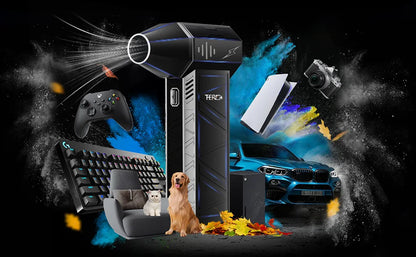 X3 Ultra Turbo Jet Fan 180000RPM – Mini Handheld Compressed Air Duster for Car Drying, PC & Home Cleaning (Type-C Rechargeable)