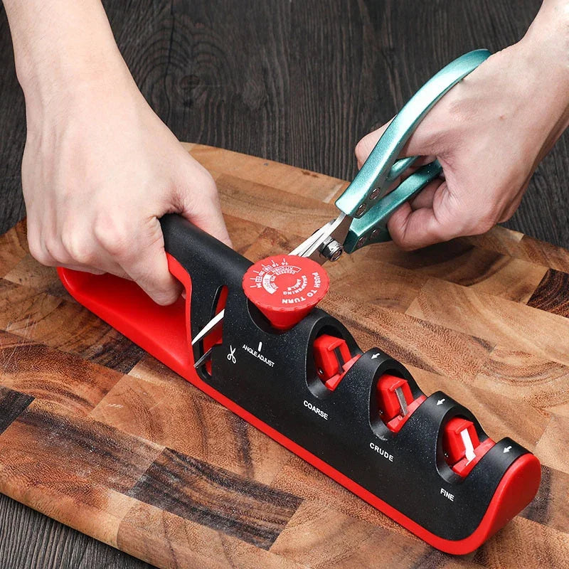 Kitchen Sharpener Multi functional Sharpening System Adjustable Angle Room Special Cooking Utensils kitchen gadgets