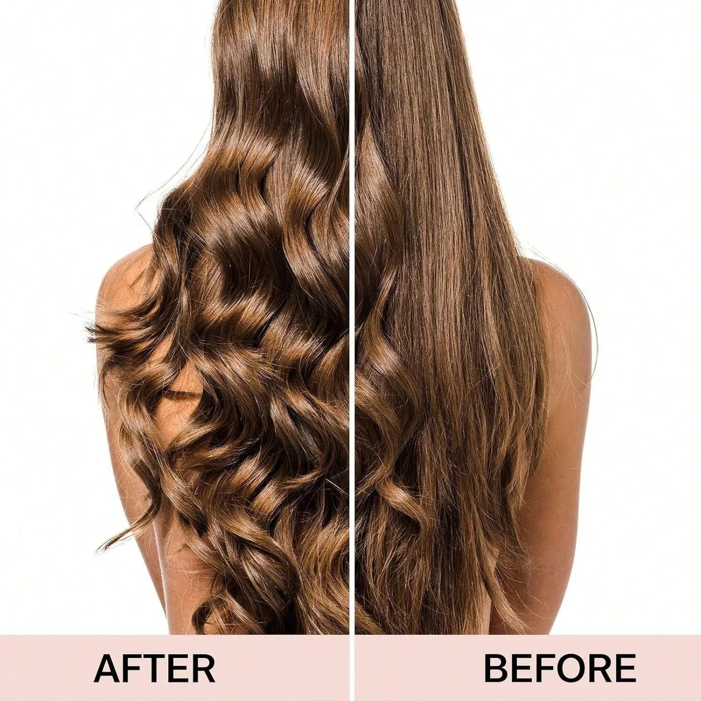 3-Piece Satin Heatless Curling Rod Set – Soft Overnight Curling Headband with Hair Caps for Long Hair