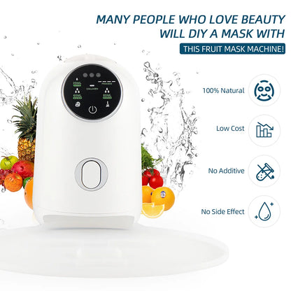 DIY Facial Mask Maker Machine – Automatic Home Spa Mask Making with Fruit, Vegetable & Milk