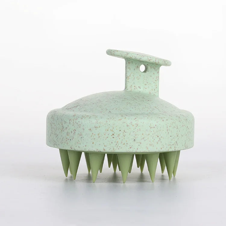 Silicone Shampoo Brush – Scalp & Body Massage Bath Shower Brush for Hair Washing